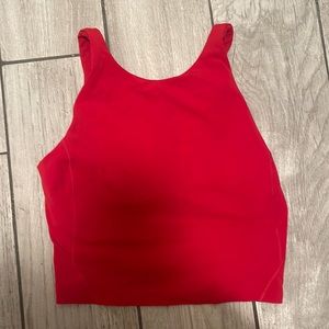 Lululemon Align High Neck Tank - Dark Red